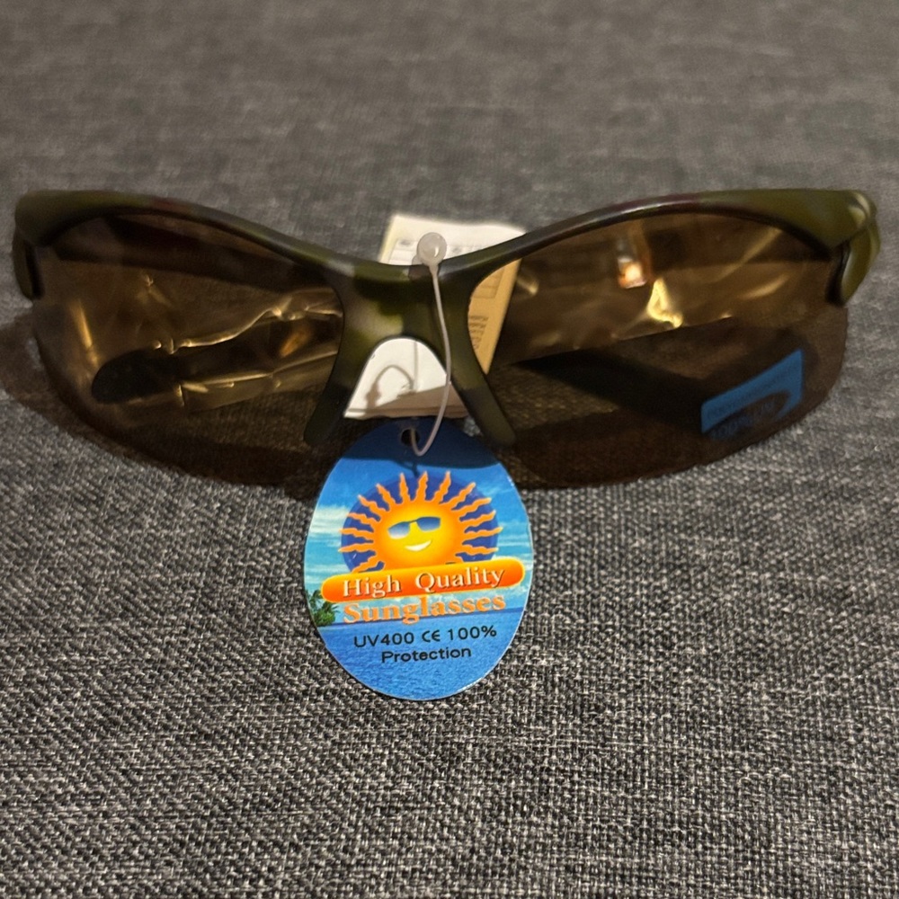 Green and Brown Sunglasses